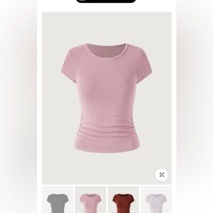 Completely new/sealed BRAMI pink tee shirt!